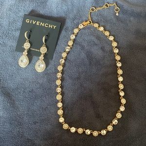 Givenchy earring and necklace set